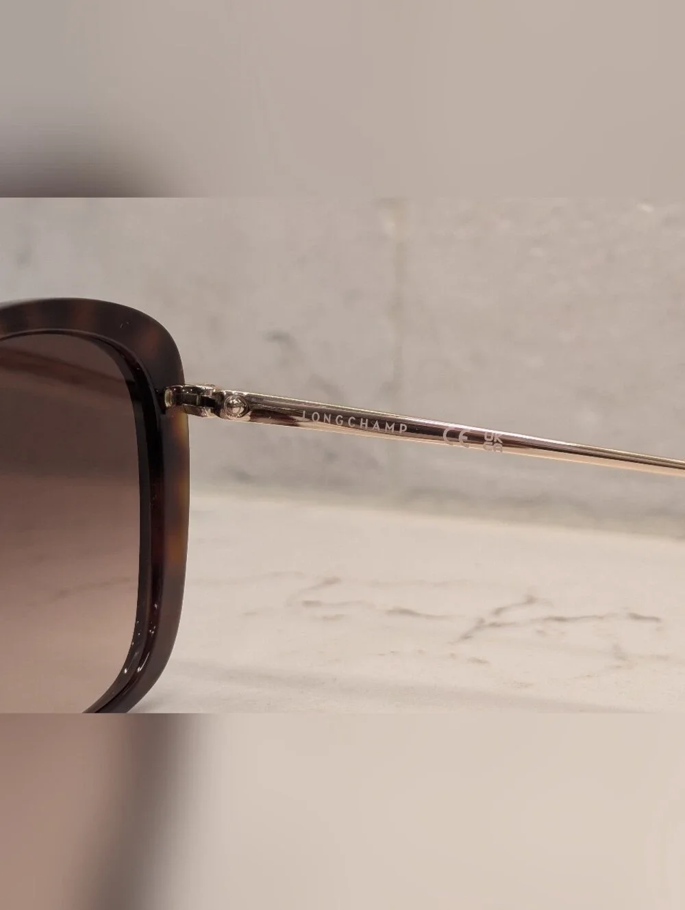 Longchamp Sunglasses - EUC - Tortoiseshell Brown - Picture 8 of 15